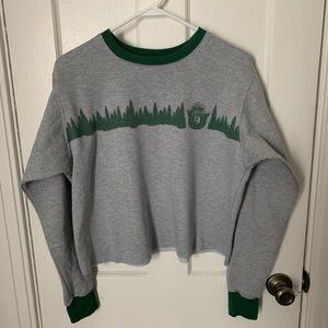 XL smoky the bear long sleeve